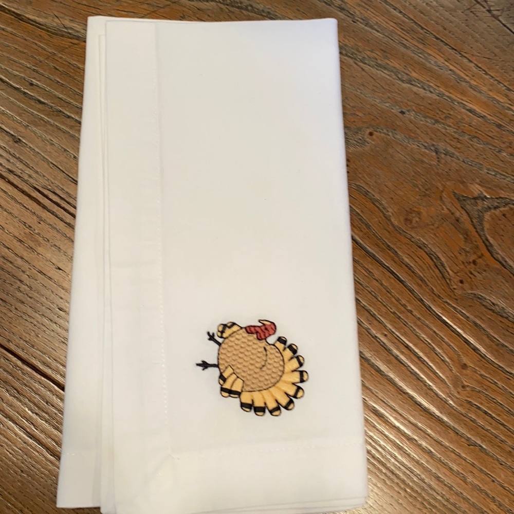ICO napkins for Thanksgiving. From PB
